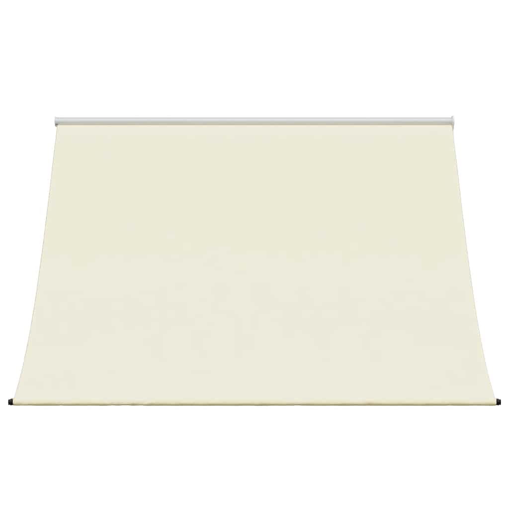 Vidaxl luifel uittrekbaar 250x150 cm stof en staal crèmekleurig