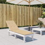 Vidaxl patio chair cushion (75+105) x 50 x 4 cm fabric mixed beige