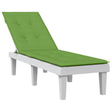 Vidaxl patio chair cushion (75+105) x 50 x 4 cm fabric mixed green