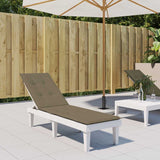 Vidaxl patio chair cushion (75+105) x 50 x 4 cm fabric mixed taupe