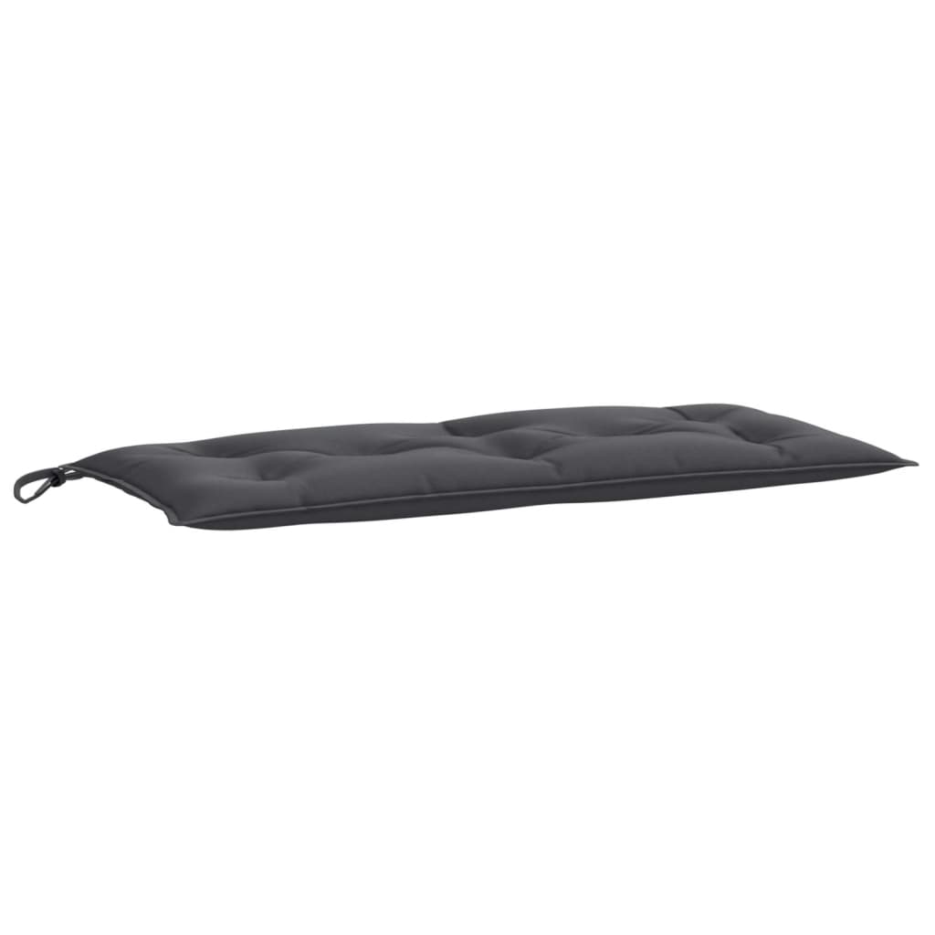 Vidaxl garden bench cushion 100x50x7 cm fabric mixed anthracite -colored
