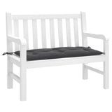 Vidaxl garden bench cushion 100x50x7 cm fabric mixed anthracite -colored