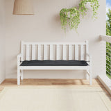 Vidaxl garden bench cushion 150x50x7 cm fabric mixed anthracite -colored