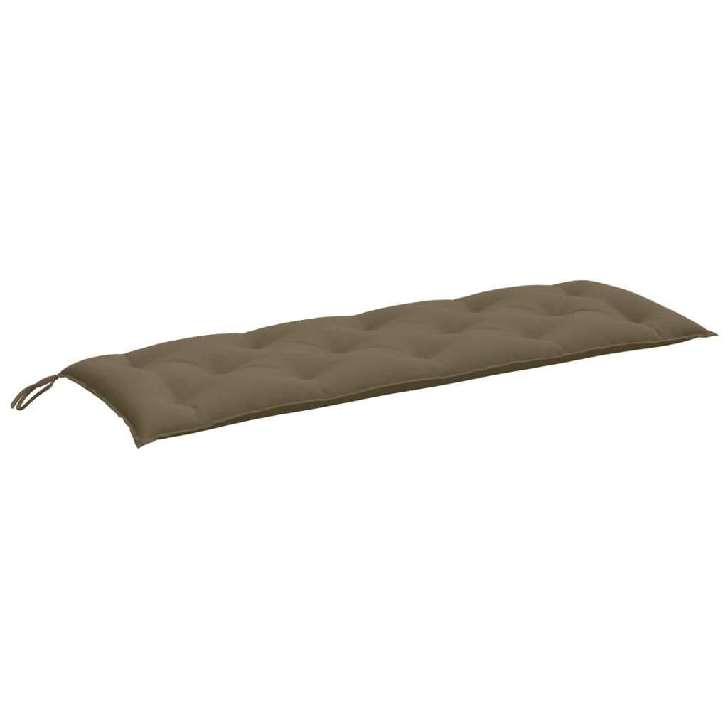 Vidaxl Garden Banch Cushion 150x50x7 cm tessuto miscelato