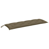 Vidaxl Garden Banch Cushion 150x50x7 cm tessuto miscelato