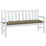 Vidaxl Garden Banch Cushion 150x50x7 cm tessuto miscelato