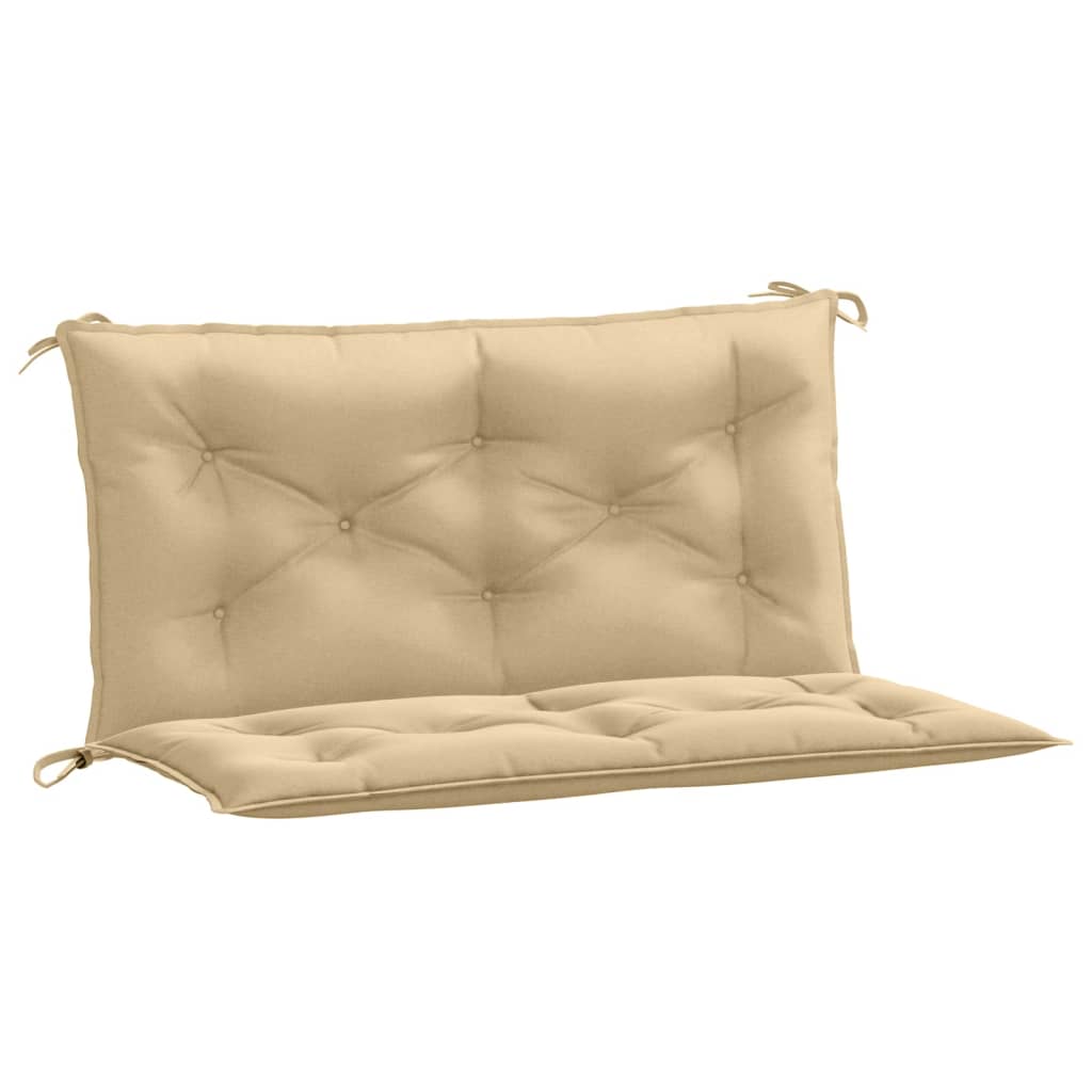 Vidaxx blazine za vrtne klopi 2 kosa 100x50x7 cm mešano bež blago
