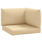 Vidaxl Pallet cushions 3 st fabric mixed beige