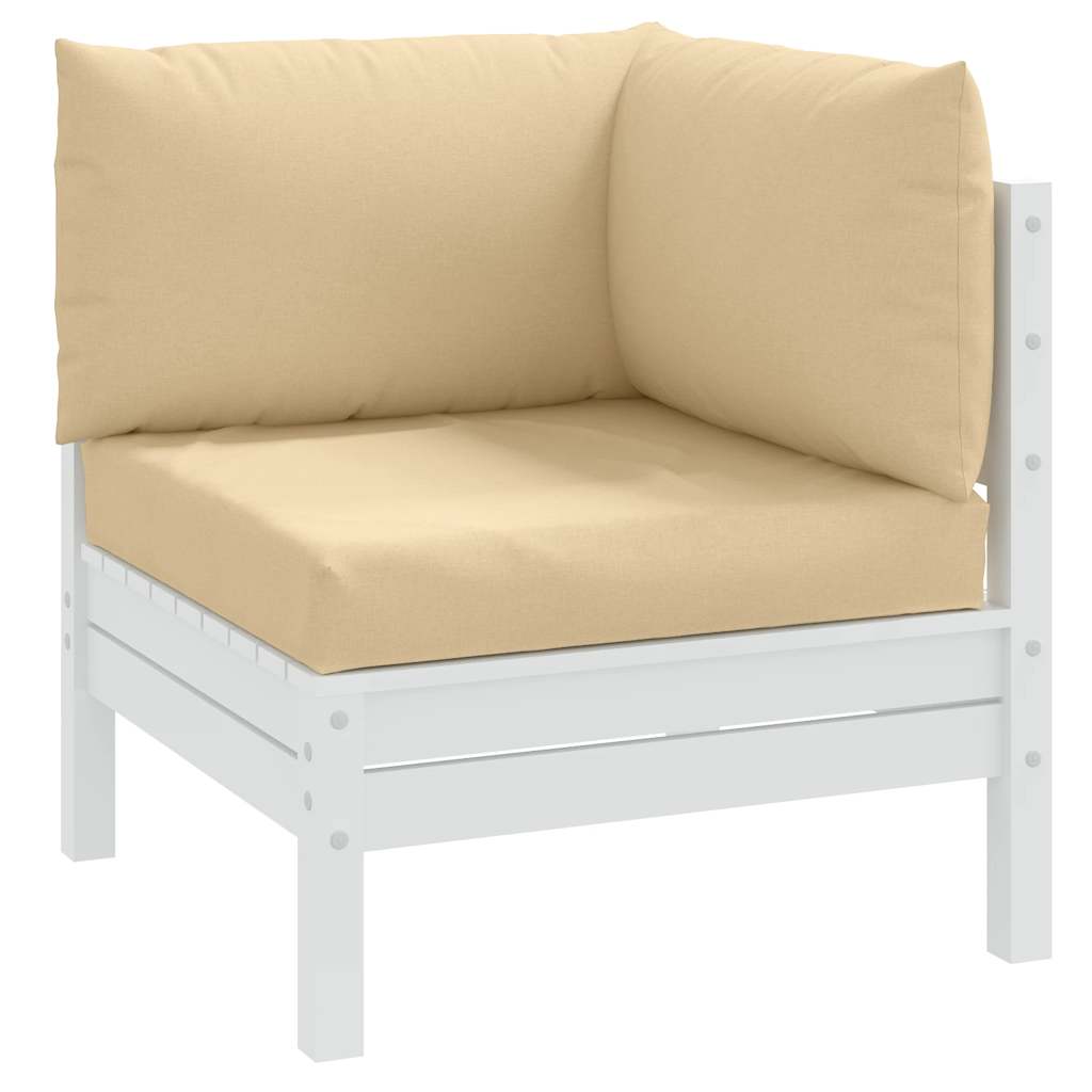 Vidaxl Pallet cushions 3 st fabric mixed beige