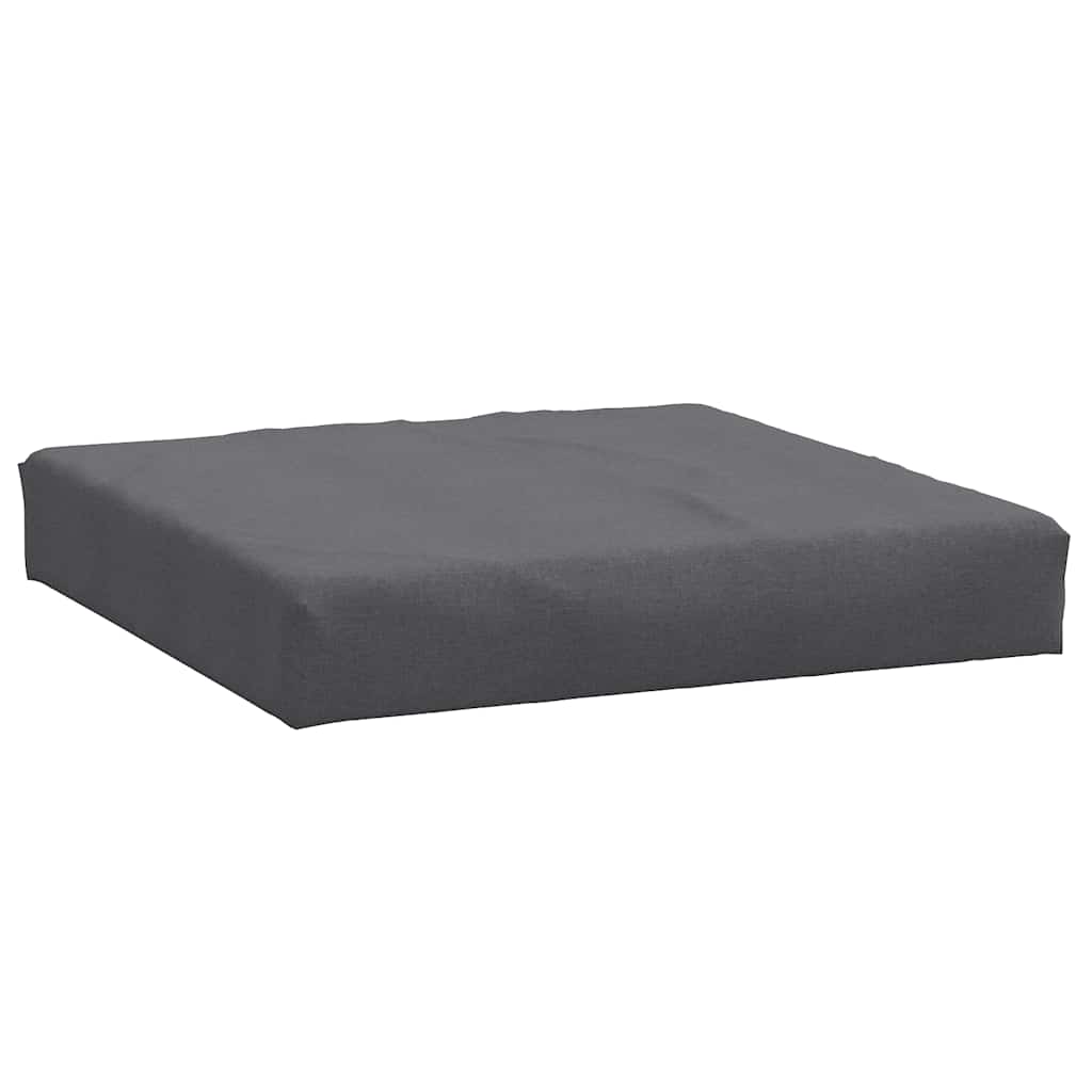 Vidaxl Pallet cushion 60x60x9.5 cm Fabric mixed anthracite -colored