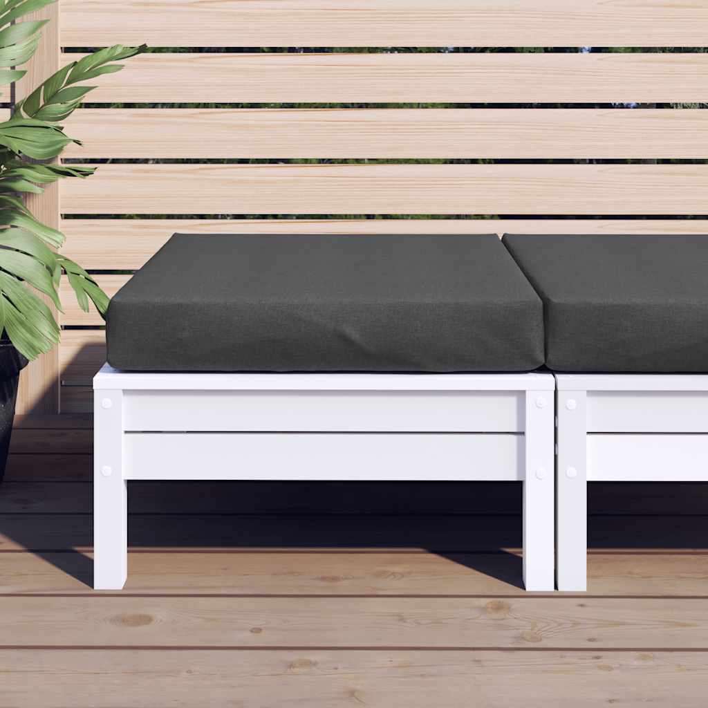 Vidaxl Pallet cushion 60x60x9.5 cm Fabric mixed anthracite -colored