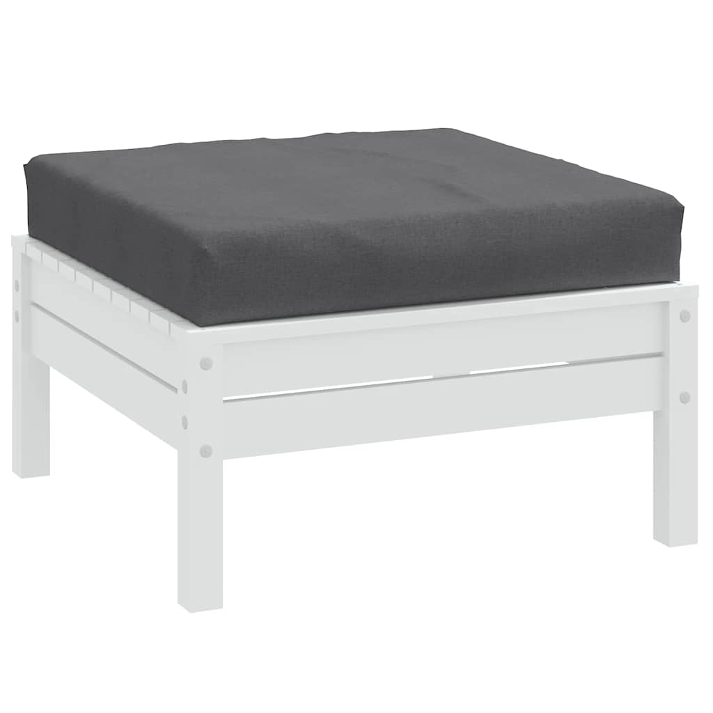 Vidaxl Pallet cushion 60x60x9.5 cm Fabric mixed anthracite -colored