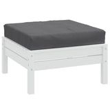 Vidaxl Pallet cushion 60x60x9.5 cm Fabric mixed anthracite -colored