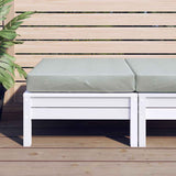 Vidaxl paleta blazina 60x60x9,5 cm tkanina mešano svetlo sivo