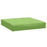Vidaxl Pallet cushion 60x60x9.5 cm Fabric mixed green