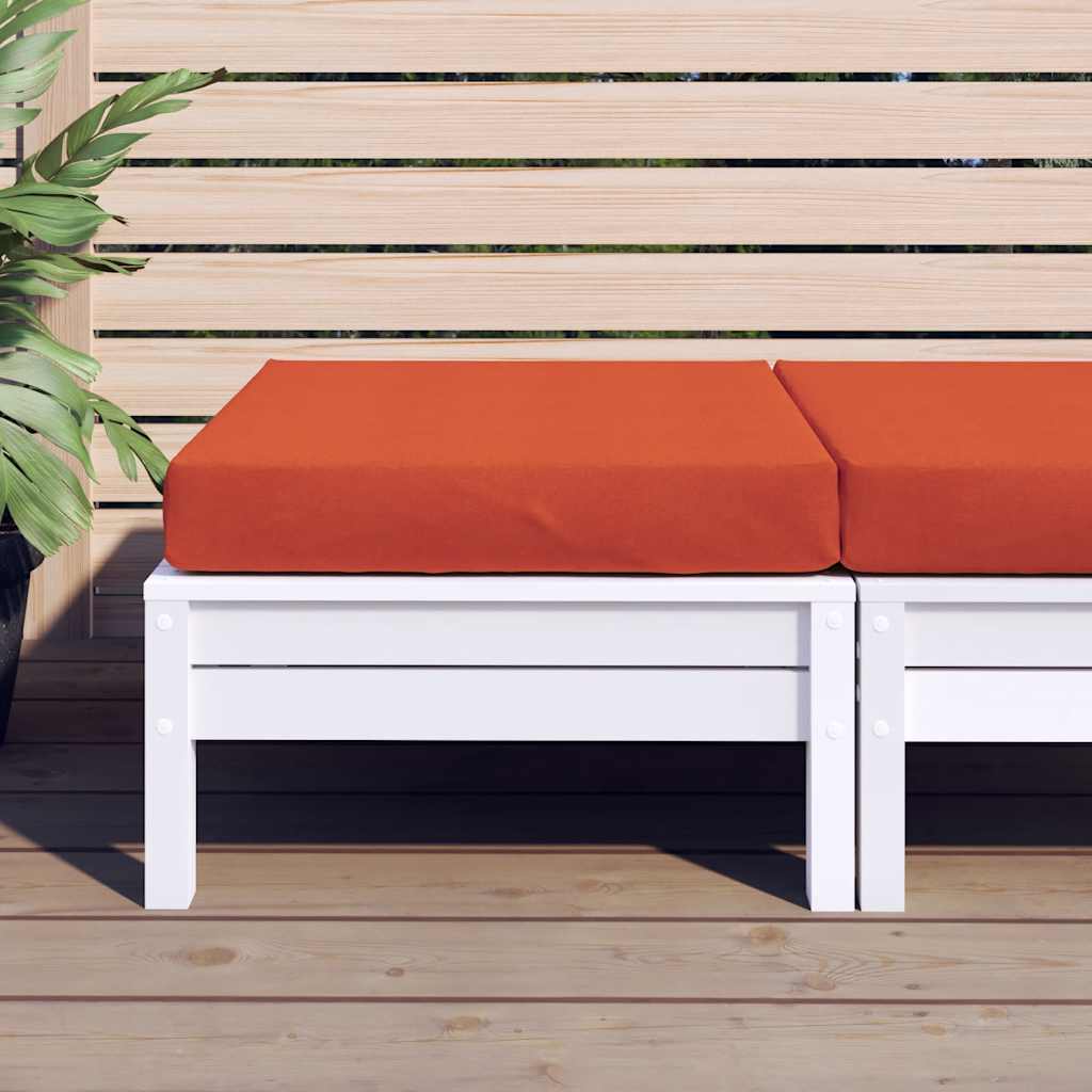 Vidaxl Pallet cushion 60x60x9.5 cm Fabric mixed red