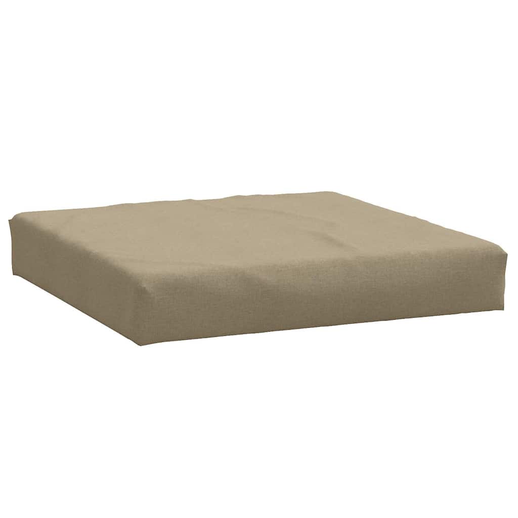 Vidaxl Pallet cushion 60x60x9.5 cm Fabric mixed taupe