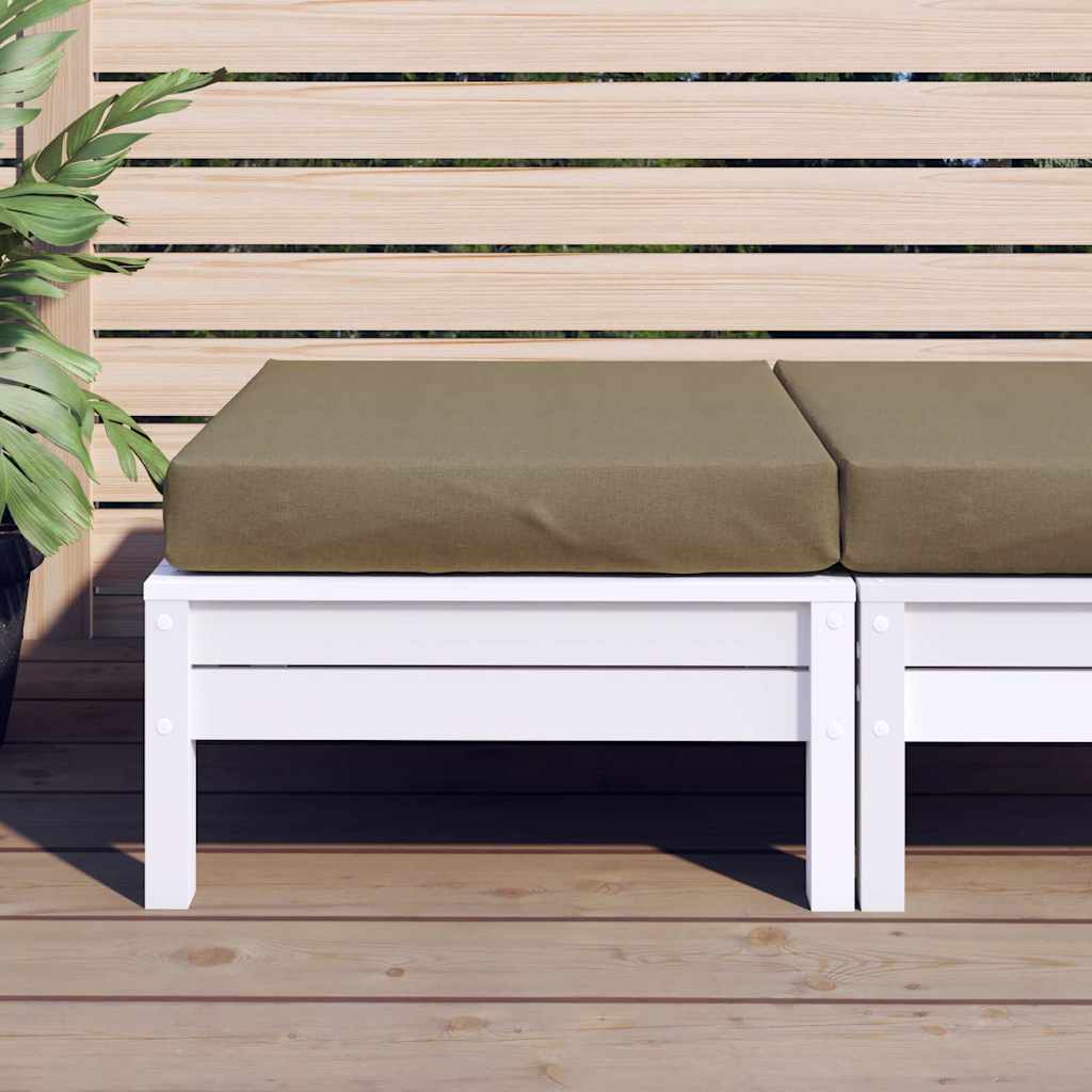 Vidaxl Pallet cushion 60x60x9.5 cm Fabric mixed taupe