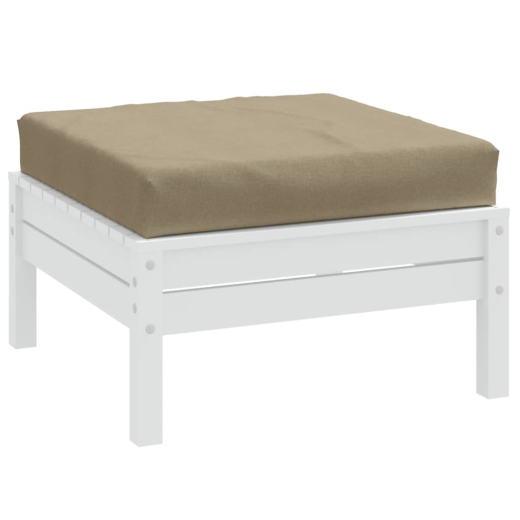 Vidaxl Pallet cushion 60x60x9.5 cm Fabric mixed taupe
