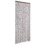 Vidaxl Fly Curtain 100x200 cm Chenille Brown i Beige