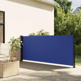 VidaXL Windshield Extendable 117x300 cm blue