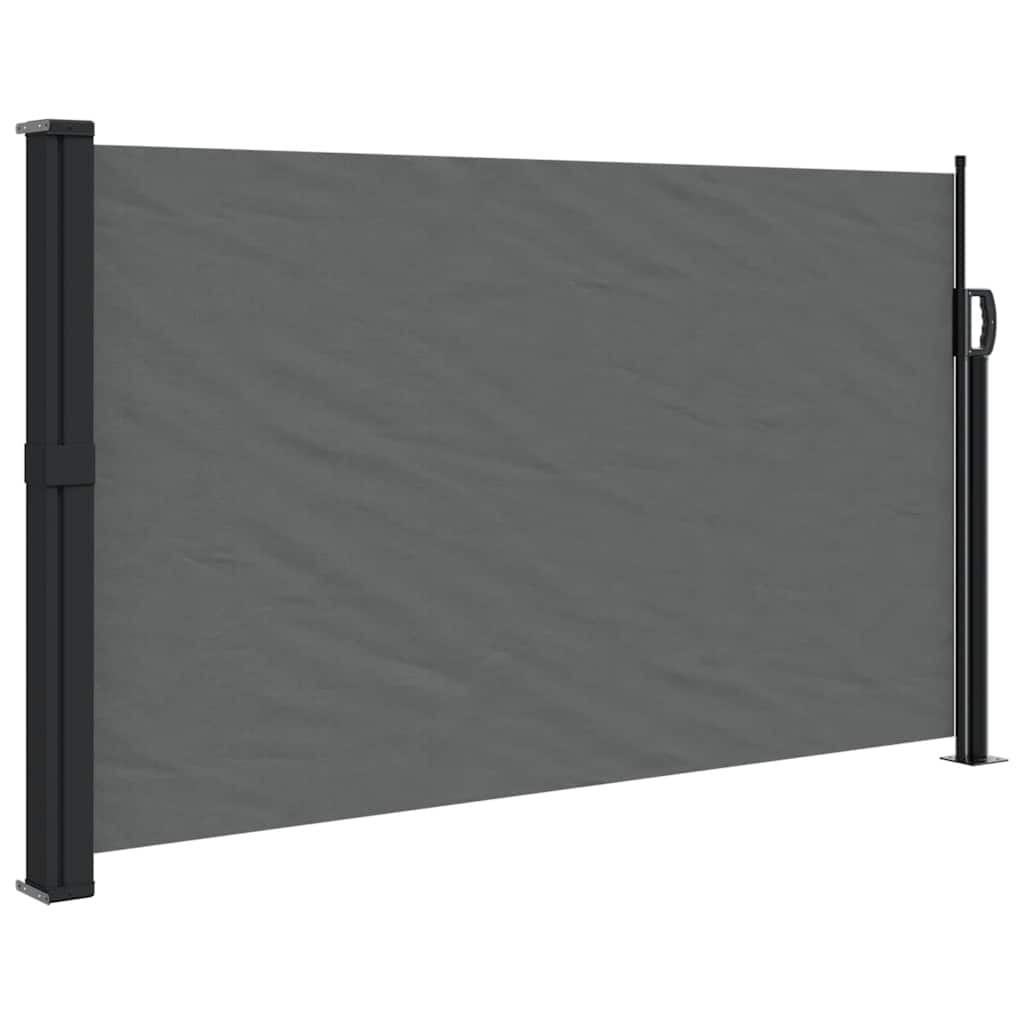 VidaXL Windshield Extendable 117x300 cm Anthracite -colored