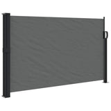 VidaXL Windshield Extendable 117x300 cm Anthracite -colored