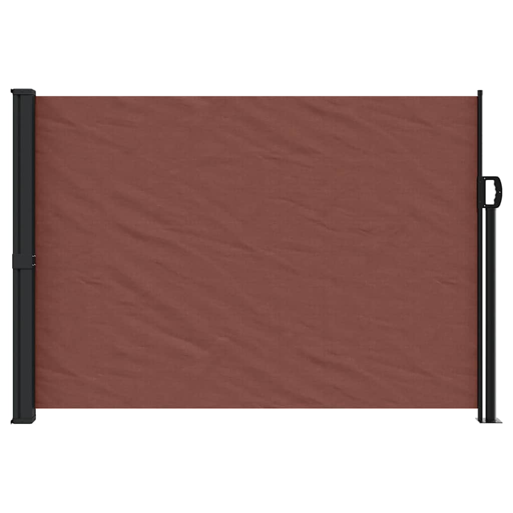 VidaXL Windshield Extendable 140x300 cm Brown