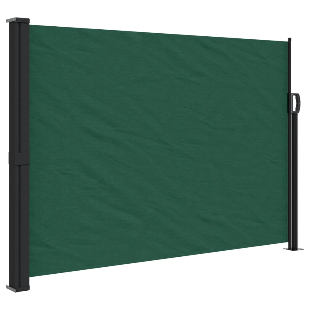 VidaXL Windshield Extendable 140x300 cm dark green