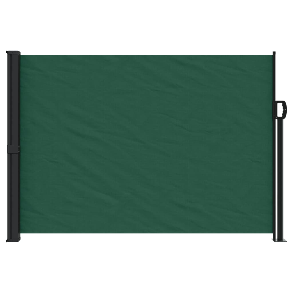 VidaXL Windshield Extendable 140x300 cm dark green
