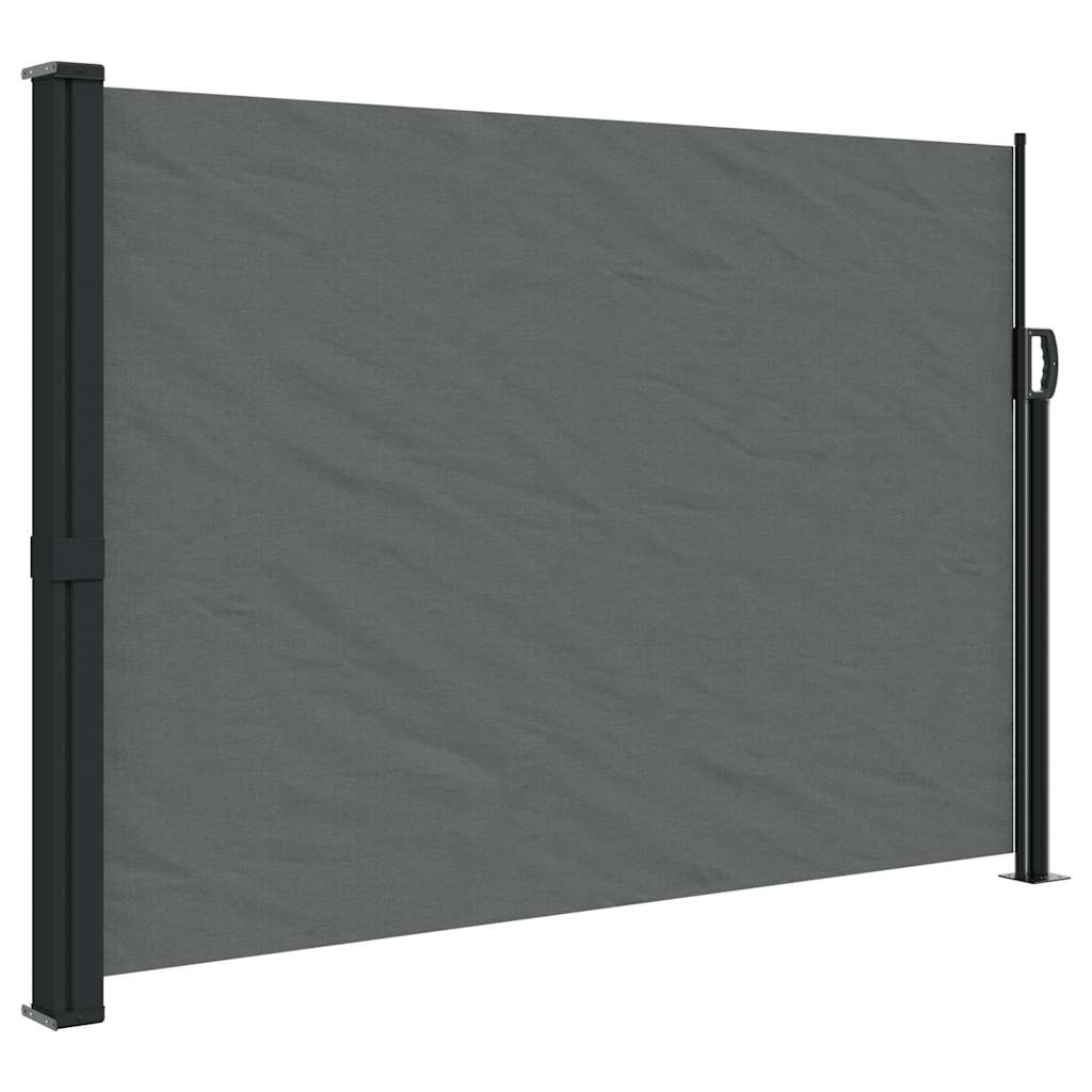 VidaXL Windshield Extendable 140x300 cm Anthracite -colored