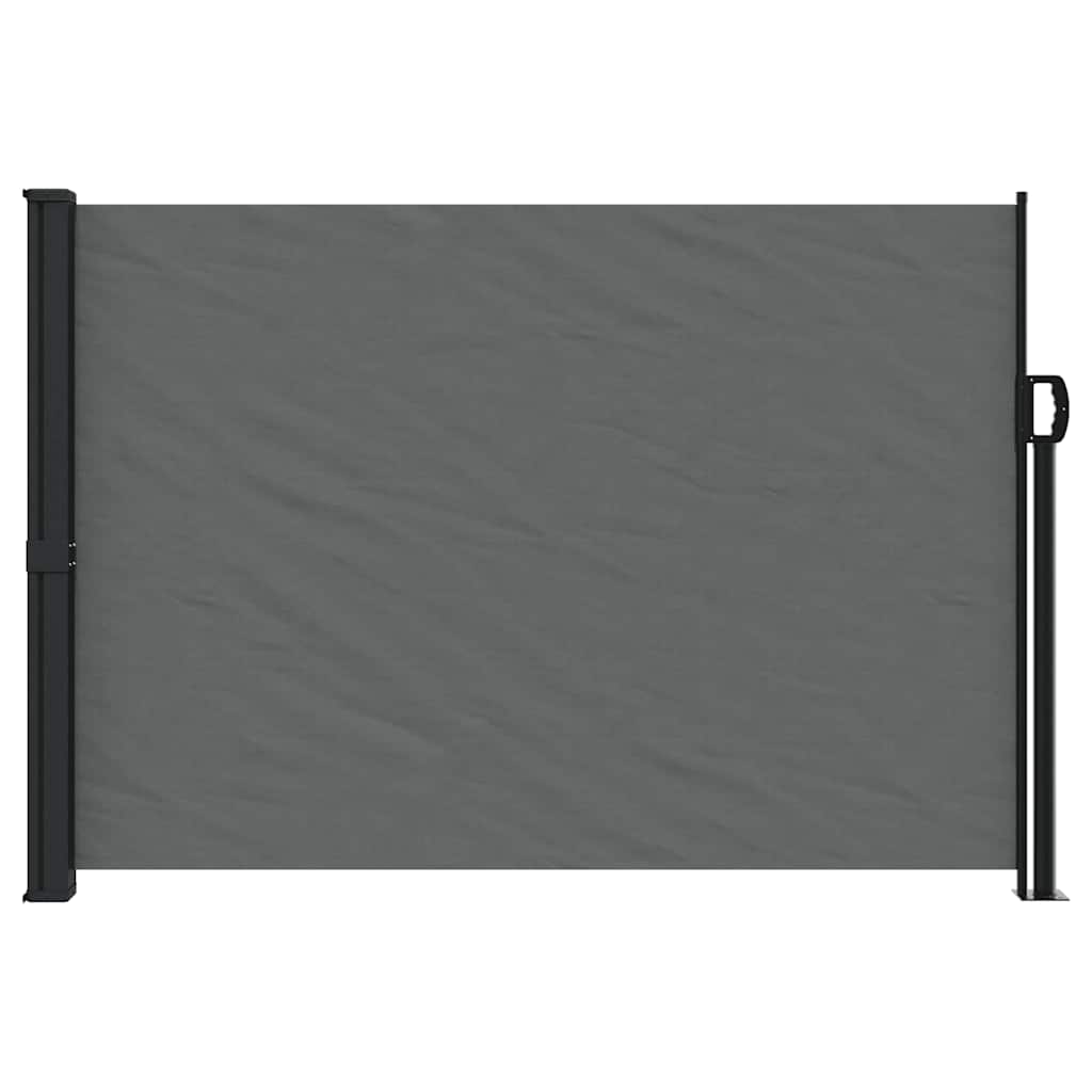 VidaXL Windshield Extendable 140x300 cm Anthracite -colored