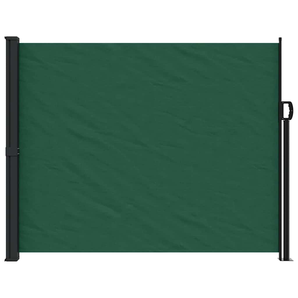 Vidaxl windshield Extendable 160x300 cm dark green
