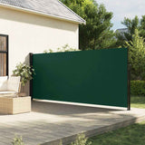 Vidaxl zahradní obrazovka zatahovací 170x300 cm tmavě zelená