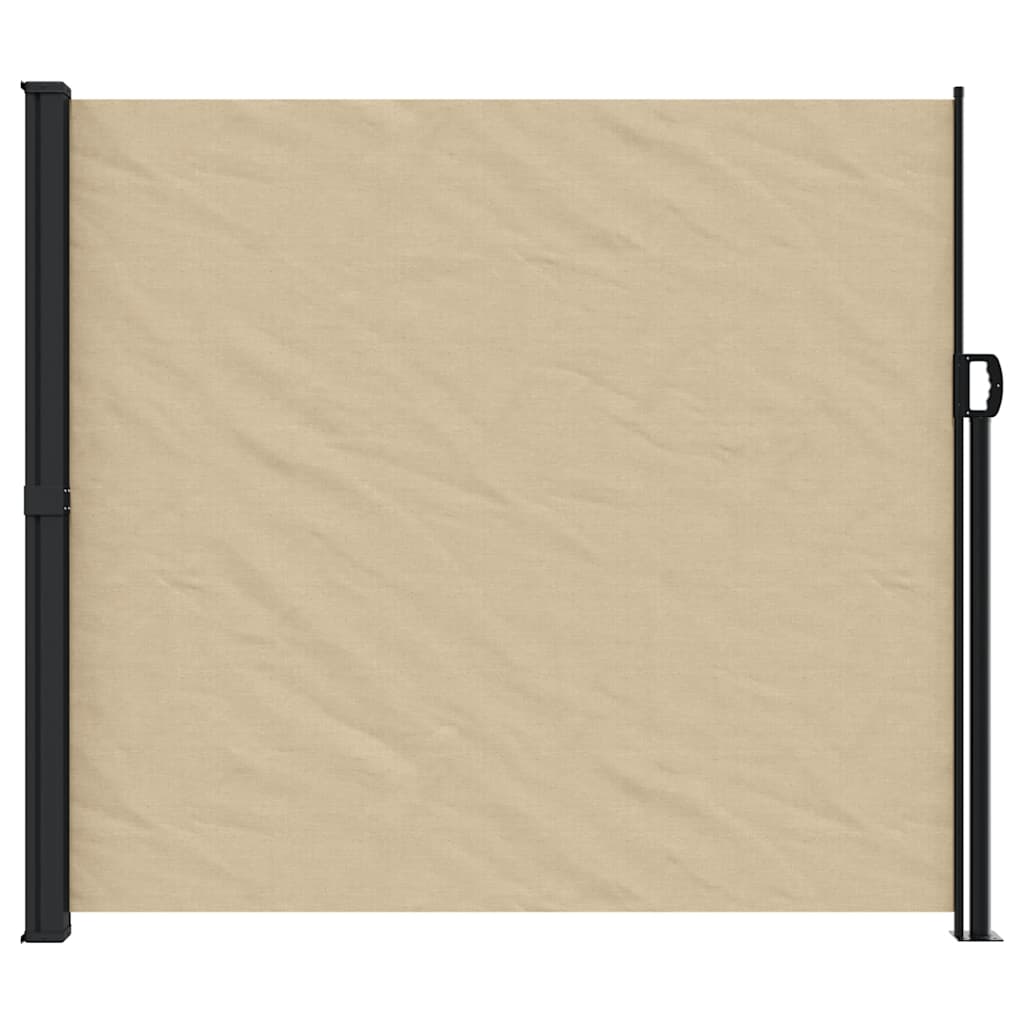 VidaXL Windshield Extendable 180x300 cm Beige