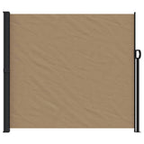 VidaXL Windshield Extendable 180x500 cm Taupe