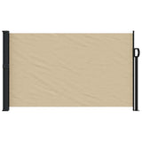 VidaXL Windshield Extendable 120x600 cm Beige