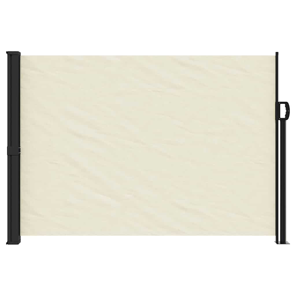 VidaXL Windshield Extendable 140x600 cm cream