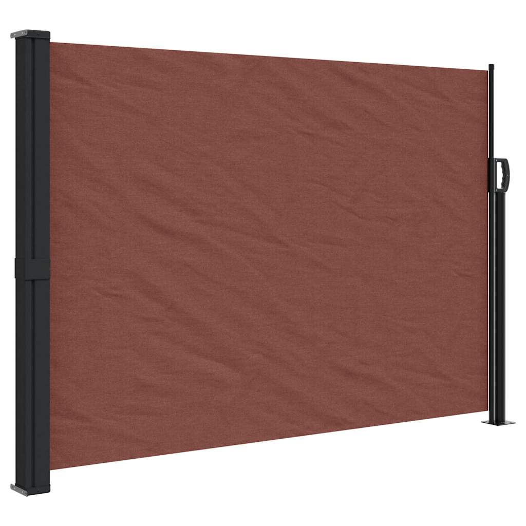 VidaXL Windshield Extendable 140x600 cm brown