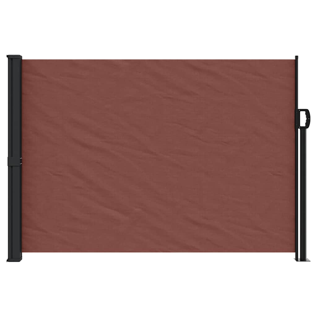VidaXL Windshield Extendable 140x600 cm brown