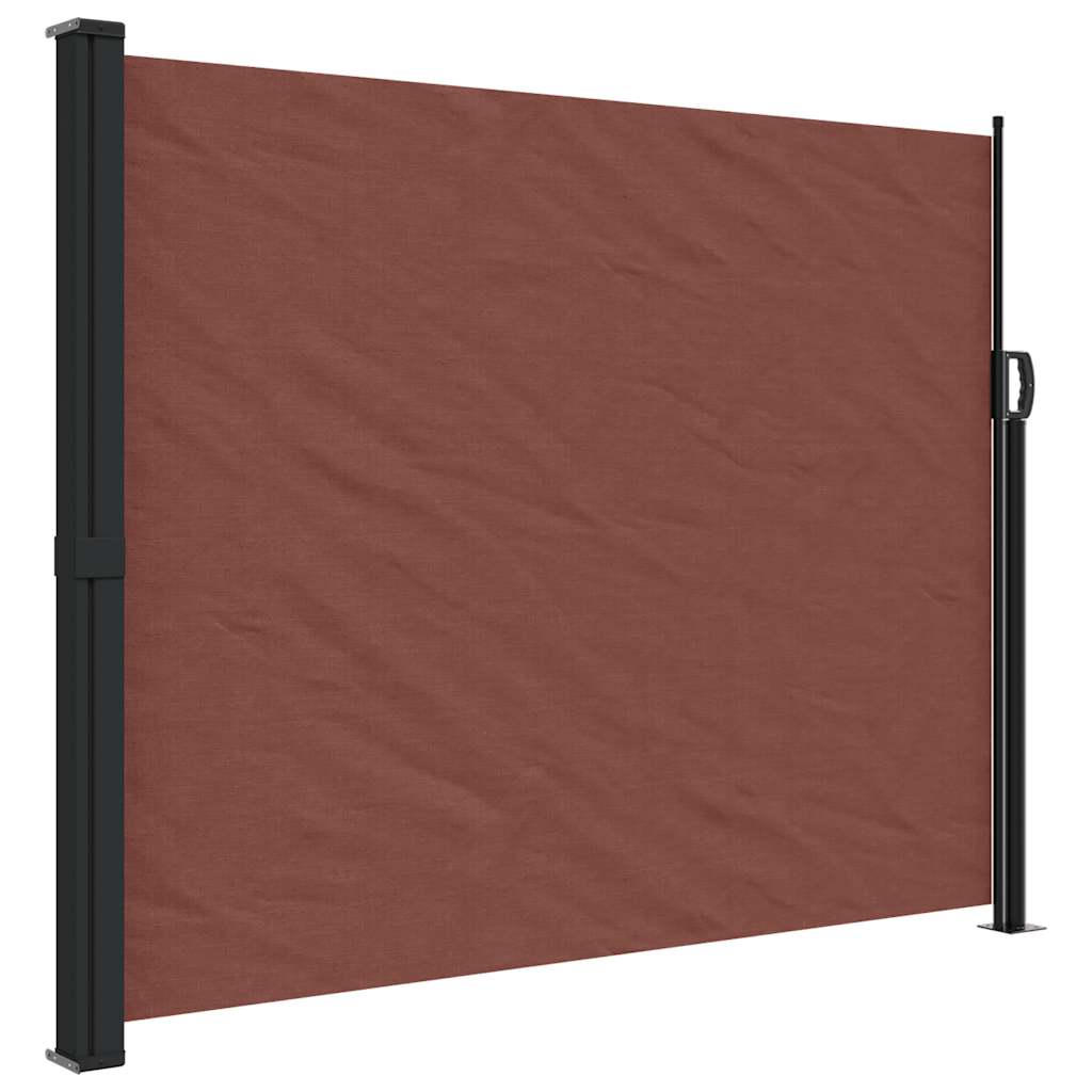 VidaXL Windshield Extendable 160x600 cm brown