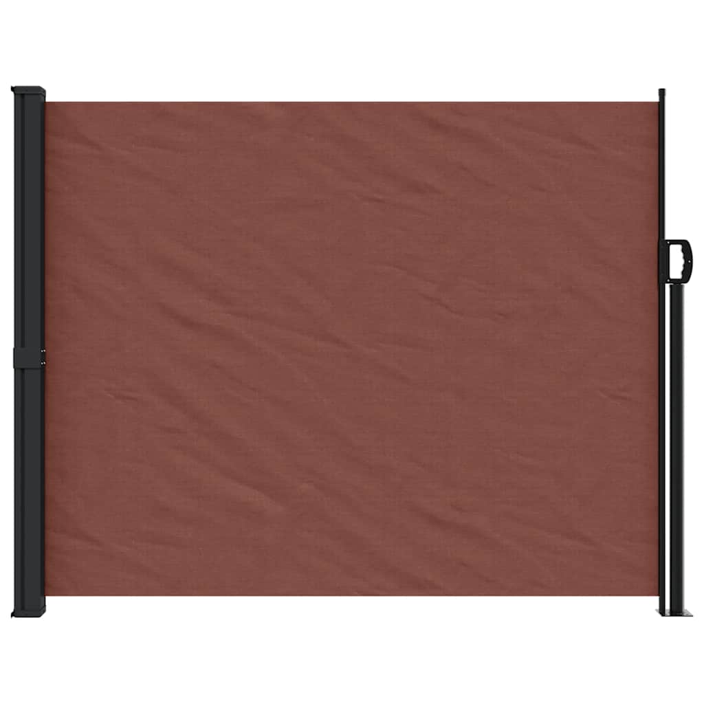 VidaXL Windshield Extendable 160x600 cm brown