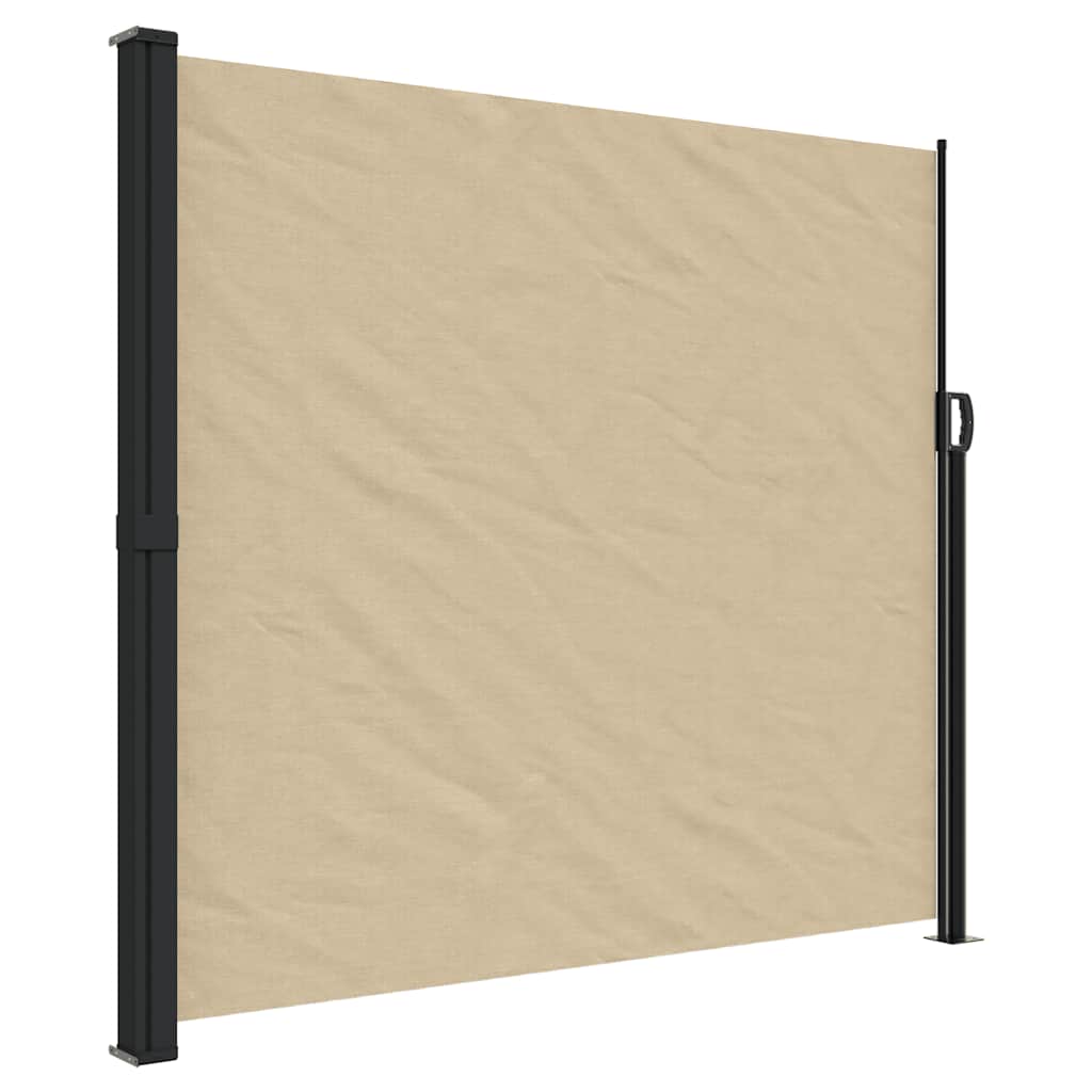 VidaXL Windshield Extendable 180x600 cm Beige