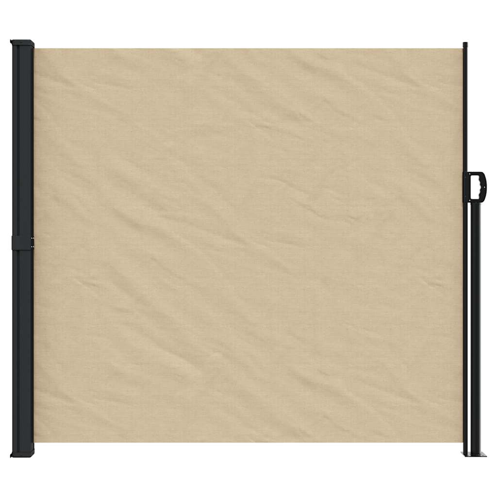 VidaXL Windshield Extendable 180x600 cm Beige