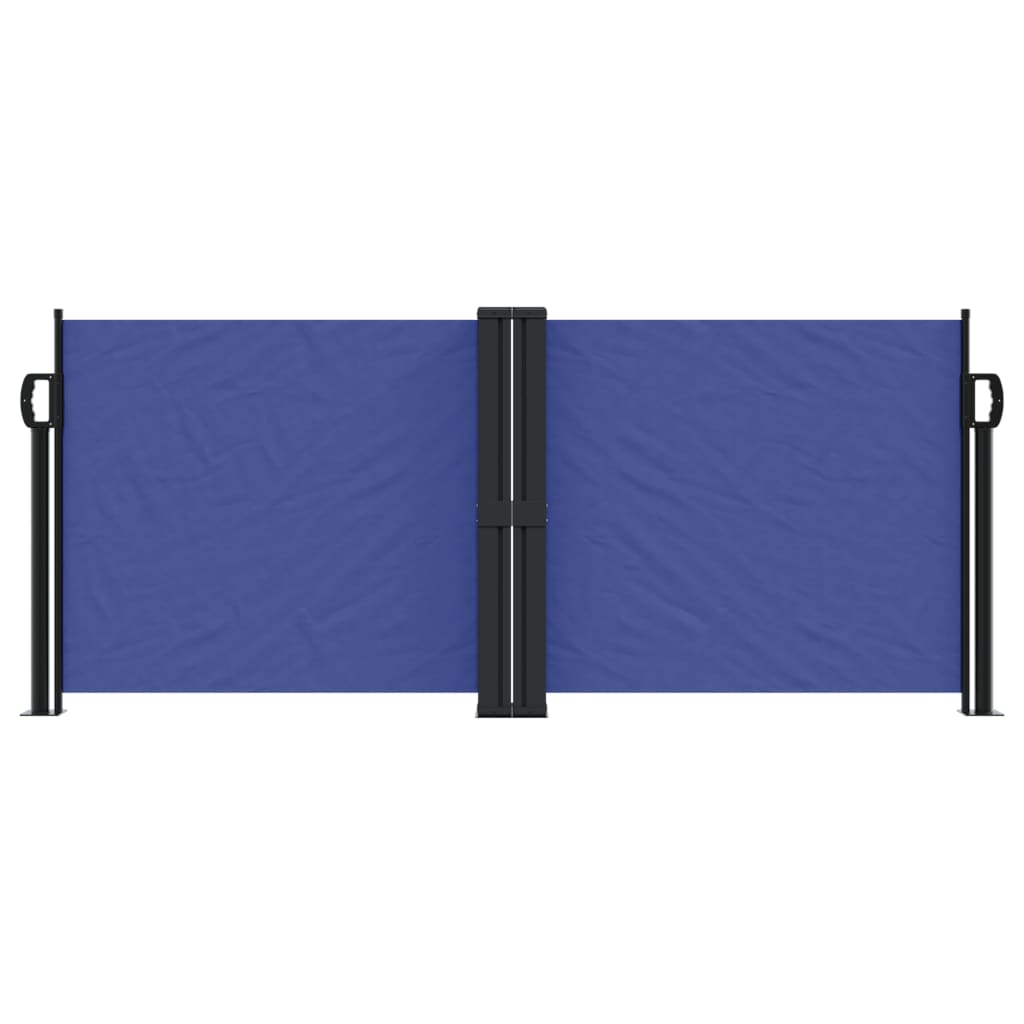 VidaXL Windshield Extendable 100x600 cm blue
