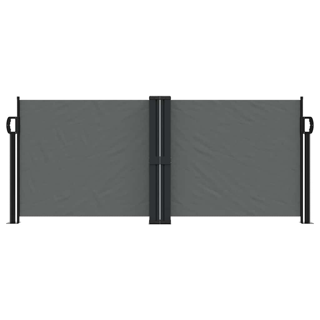 VidaXL Windshield Extendable 100x600 cm Anthracite