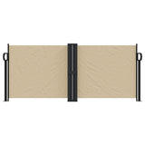 VidaXL Windshield Extendable 100x600 cm Beige
