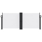 VidaXL Windshield Extendable 100x600 cm white