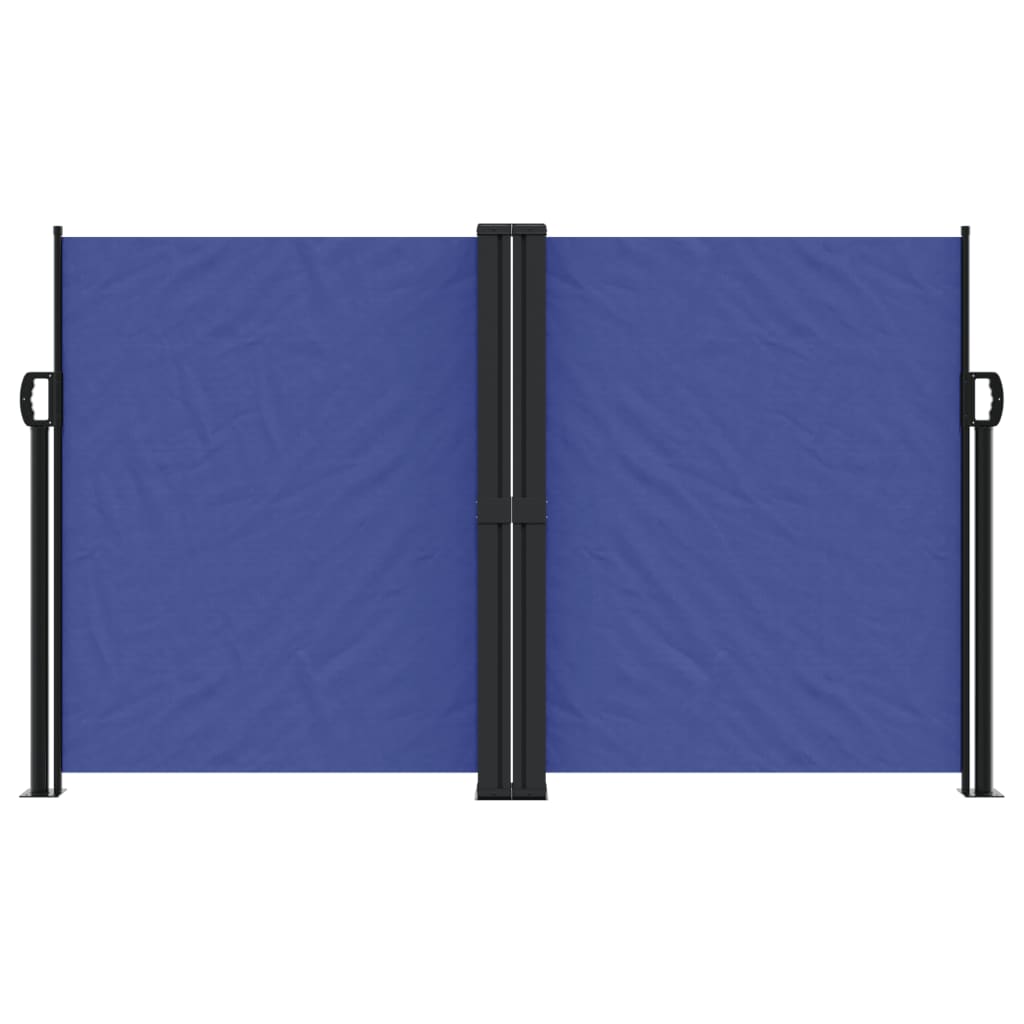 VidaXL Windshield Extendable 140x600 cm blue