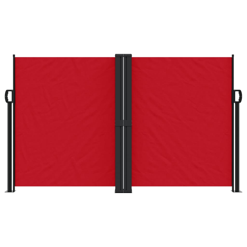 VidaXL Windshield Extendable 140x600 cm Red